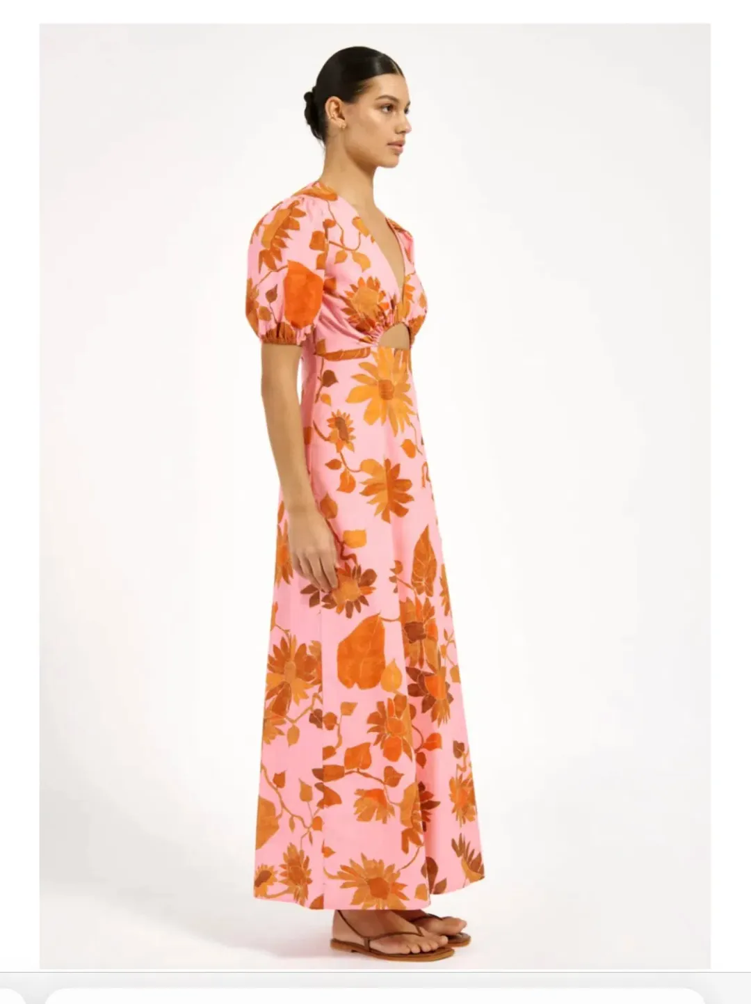 Roame Kozmo Dress Jarome Floral Print Size 8 for rent on The Volte - main image
