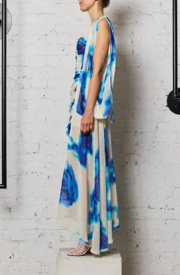 KitX Majestic Dreamer Dress w Cape Sleeves Print Size 8 for rent on The Volte - image 5