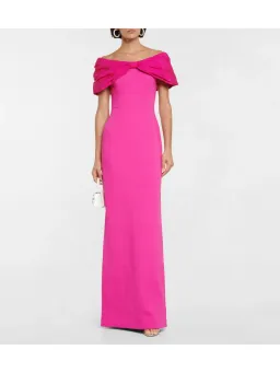 Rebecca Vallance Cupid Bow Gown Pink Size AU 6  for rent on The Volte - image 1