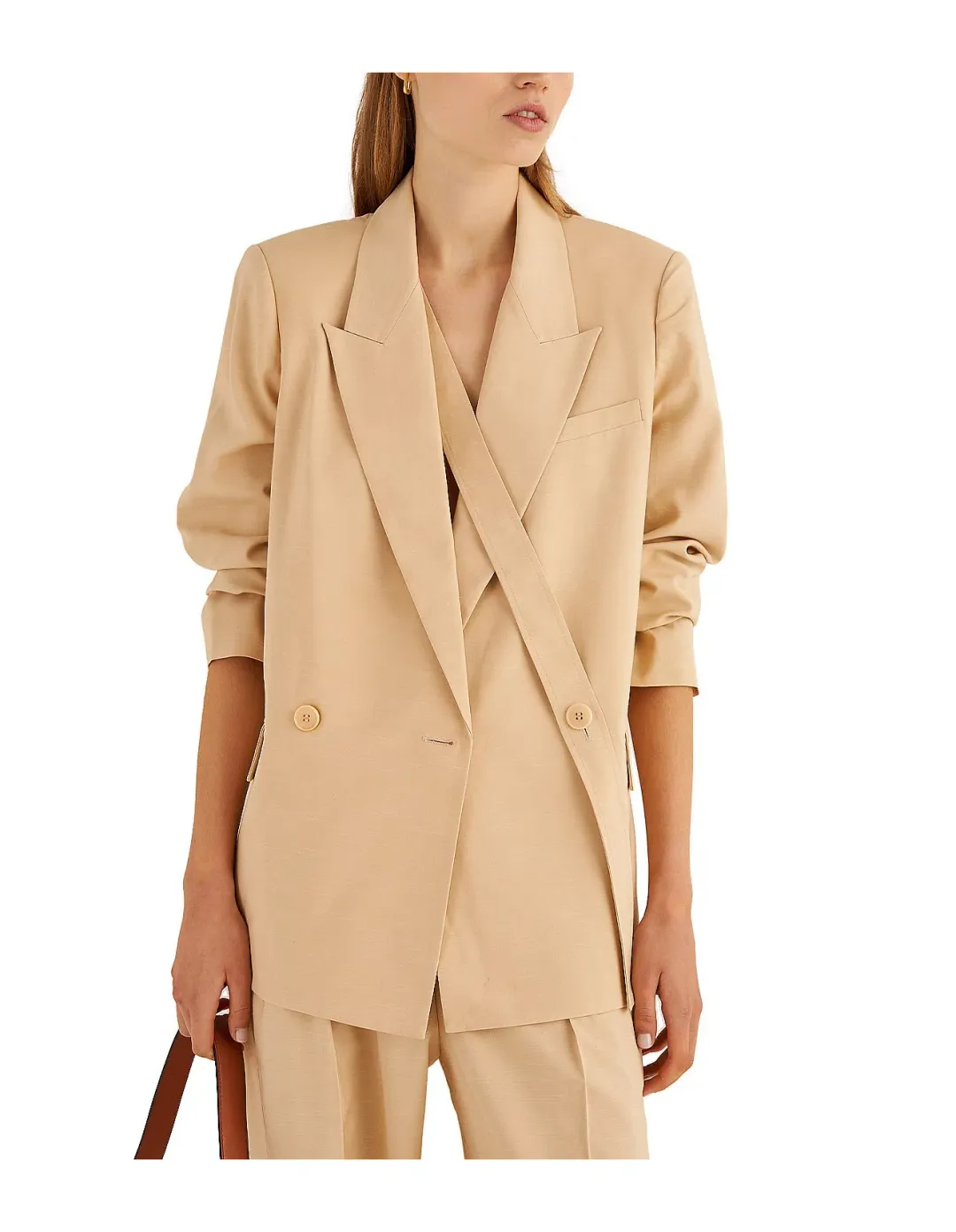 Oroton Double Breasted Blazer Size AU 8 for rent on The Volte - main image