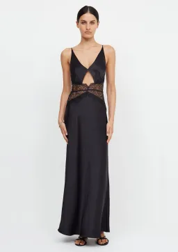Bec & Bridge Camille Maxi Dress Black Size 6 for rent on The Volte - image 2