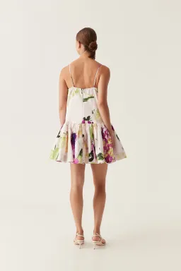 Aje Willow Sweetheart Mini Dress Wild Hydrangea Size AU 12 for rent on The Volte - image 2