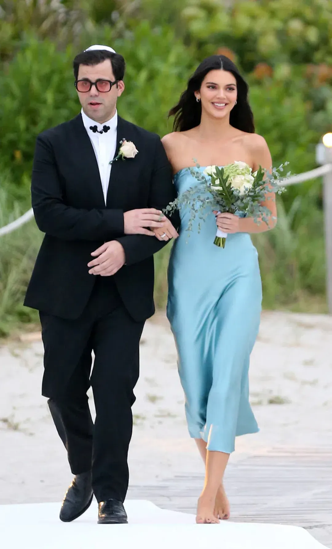 Bec & Bridge Moondance Strapless Dress Sea Spray Size 6 for rent on The Volte - main image