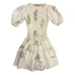 Sir The Label The Aster Tee Mini Dress Cream Size 2 / AU 10 for rent on The Volte - image 2