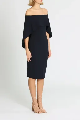 Pasduchas Composure Midi Dress in Black Size 8 for rent on The Volte - image 3