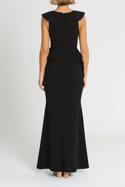 Pasduchas Verve Gown in Black Size 6 for rent on The Volte - image 3