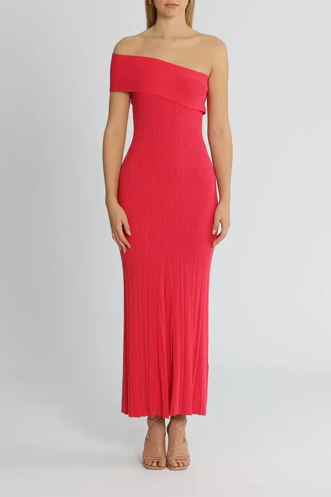 Anna Quan Brea Dress in Red Size 10 for rent on The Volte - main image