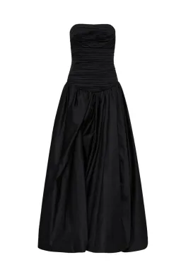 Aje Violette Bubble Maxi Dress Black Size 8 for rent on The Volte - image 3