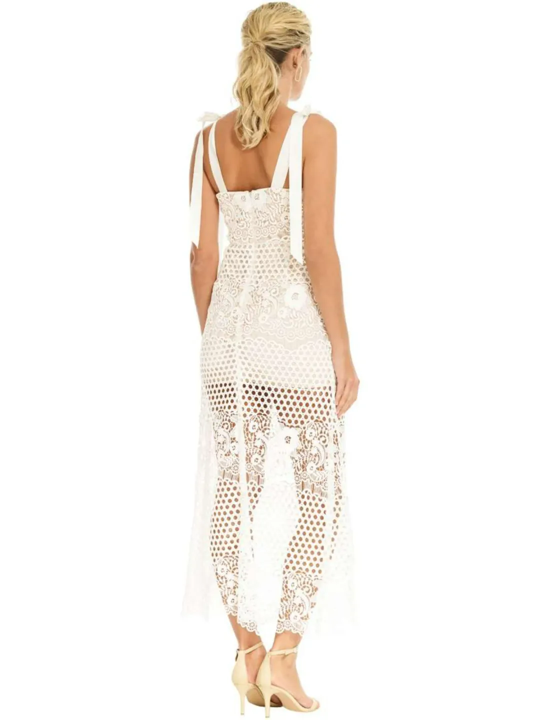 Alice McCall Secret Lover Dress In White Size AU 12  for rent on The Volte - main image