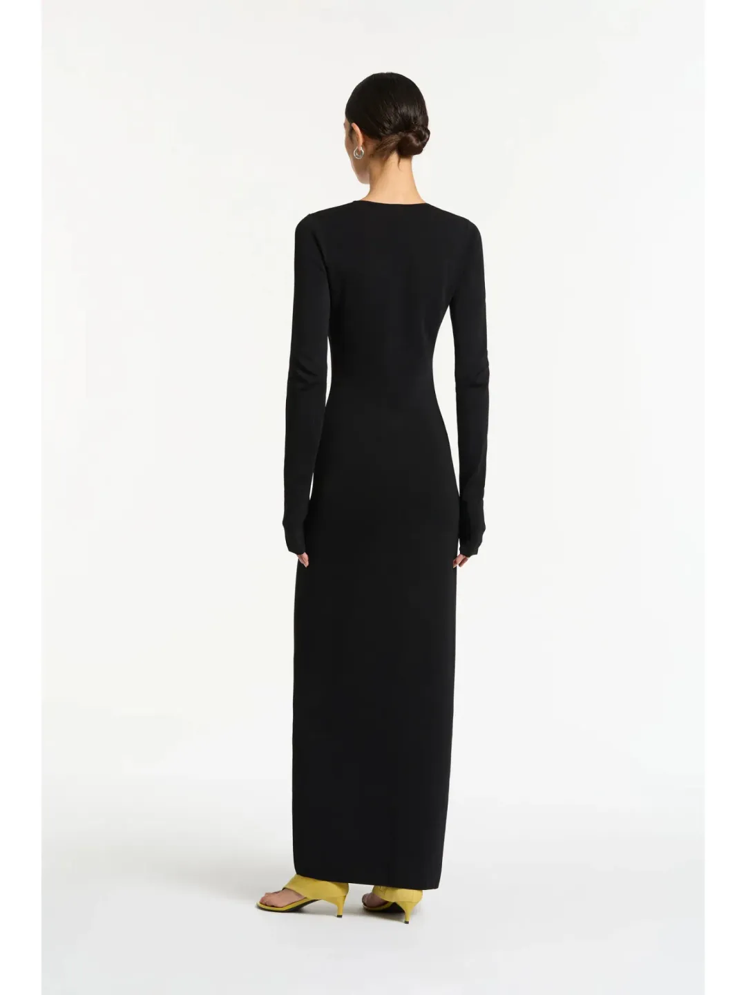 Sir the Label Kinetic Dress in Black Size AU 10 for rent on The Volte - main image
