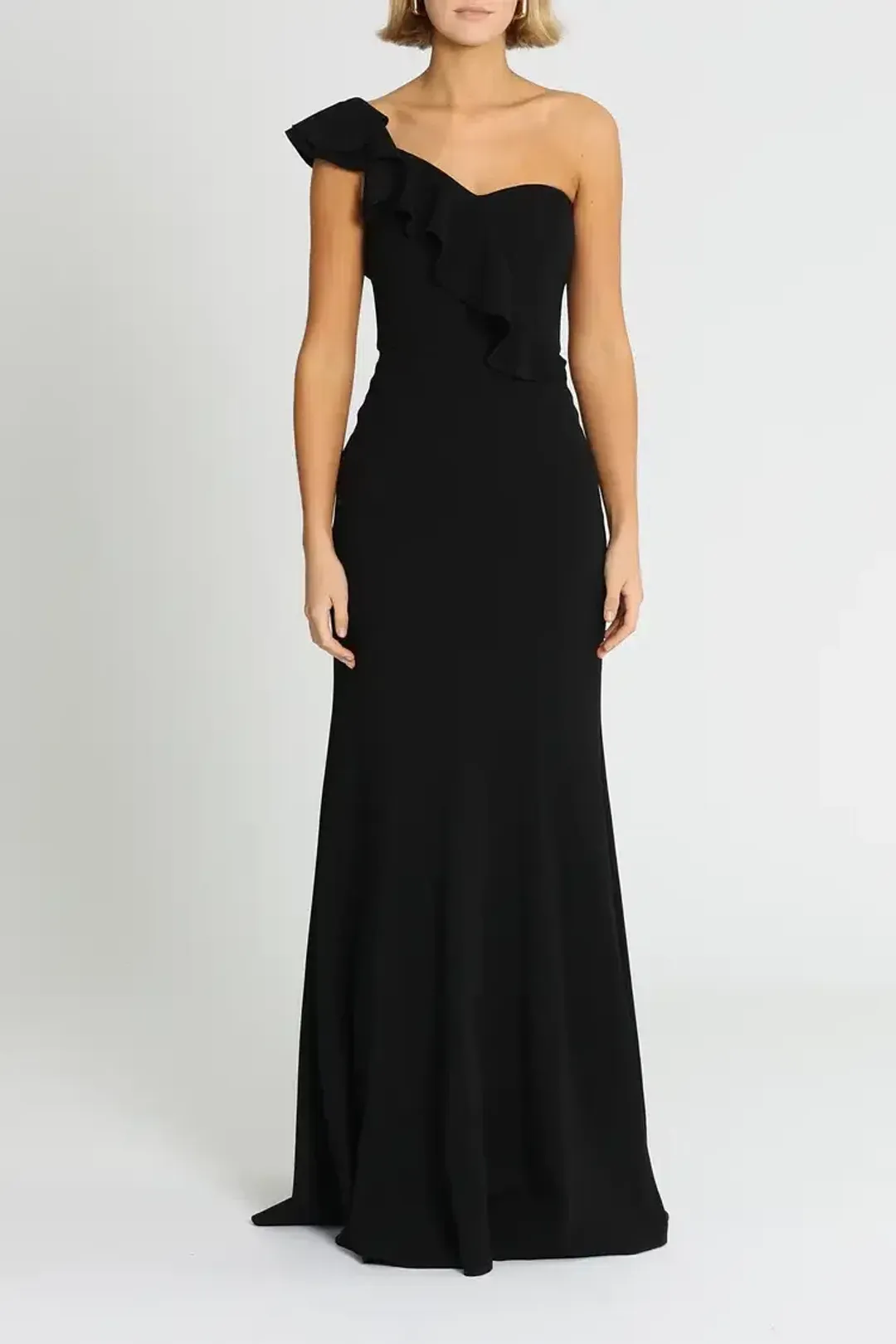 Rebecca Vallance Gigi Bustiere Gown in Black Size 8 for rent on The Volte - main image