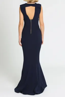 Rebecca Vallance Mimosa Gown in Blue Size 8 for rent on The Volte - image 3