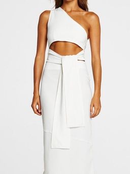 Maurie & Eve 'After Midnight Dress' White 10 for rent on The Volte - image 1