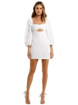 Bec & Bridge Romantique Mini Dress White Size XS / AU 6 for rent on The Volte - image 1