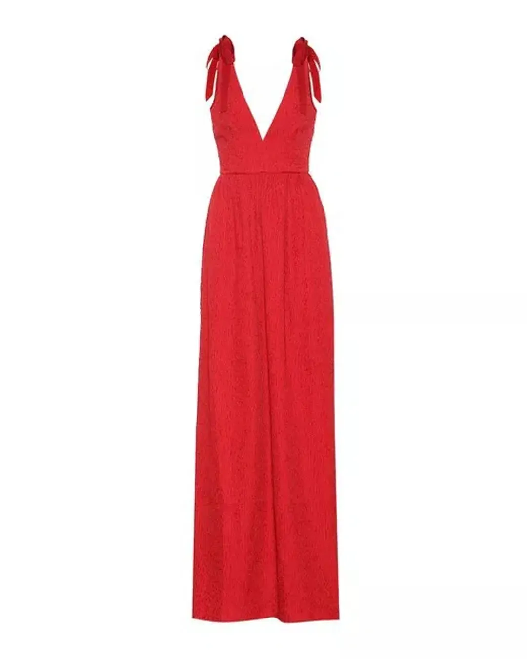 Rebecca Vallance Harlow Tie Gown in Red Size AU 8 for rent on The Volte - main image