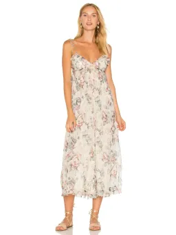 Zimmermann Silk Jasper Ruffle Jumpsuit Floral Size 2 / AU 12 for rent on The Volte - image 1