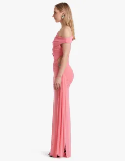 Bec and Bridge Kailani Asym Dress Pink Size 6 for rent on The Volte - image 3