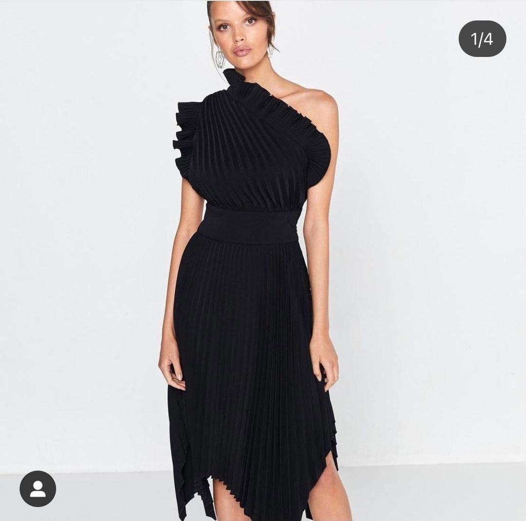 Mossman Lady Like Dress Black Size 16 for rent on The Volte - main image