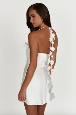 Meshki Otillie Mini Dress White Size 10 for rent on The Volte - image 2