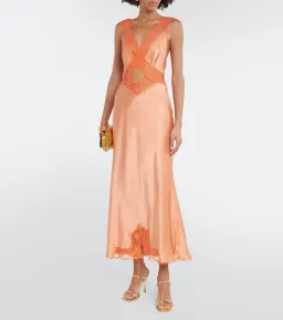 Sir Aries Cut Out Gown in Peach Size 10 for rent on The Volte - image 2