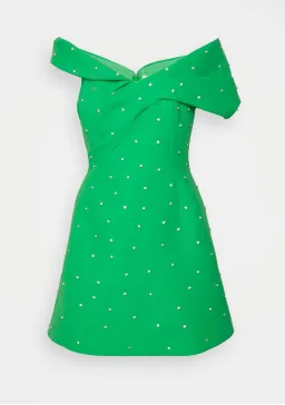 Rachel Gilbert Matteo Beaded Mini Dress Green Size 4/AU14 for rent on The Volte - image 5