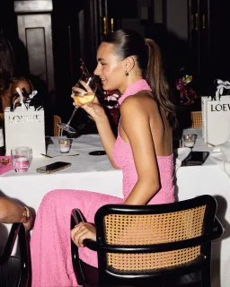 With Harper Lu Textured Set Fuchsia Size 8 for rent on The Volte - image 3