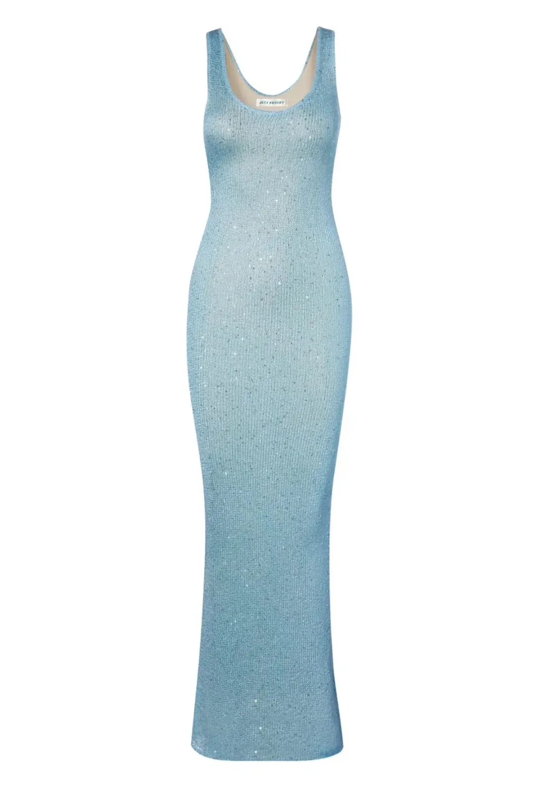Asta Resort Ana Maxi Dress Blue Sequin Size M / AU 10 for rent on The Volte - main image