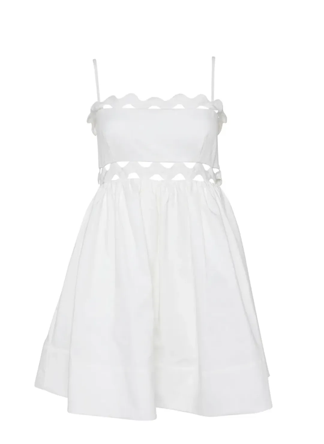 Clea Kalina Mini Dress White Size S / AU 8 for rent on The Volte - main image