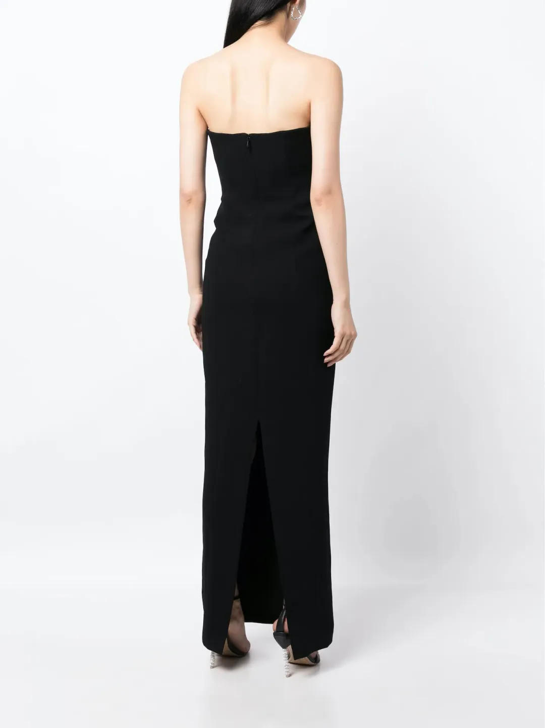 Rachel Gilbert Lukas Gown Black Size 8 for rent on The Volte - main image