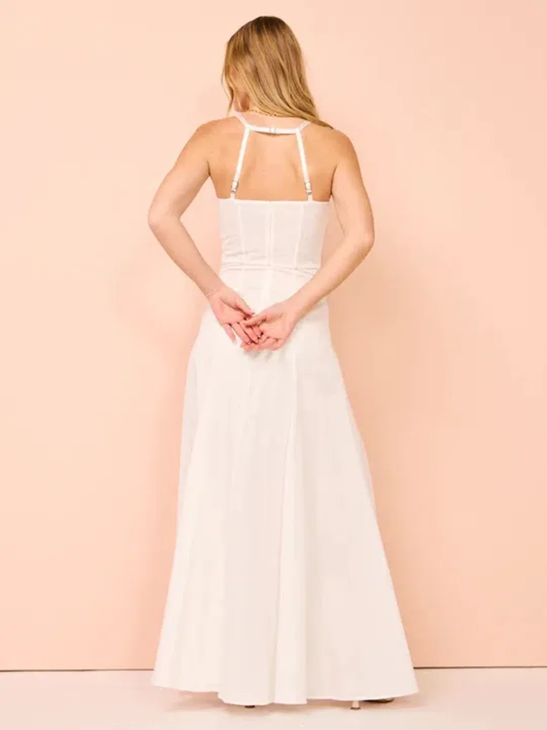 Auteur Studio Sloane Maxi Dress White Size 8 for rent on The Volte - main image