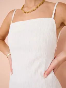Sovere Georgia Maxi Dress White Size 8 for rent on The Volte - image 9