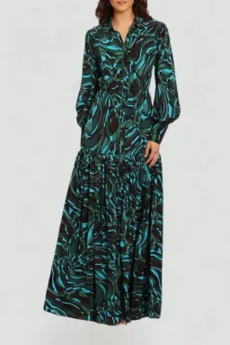 Rebecca Vallance La Bamba Maxi Dress Print Size 14 for rent on The Volte - image 2