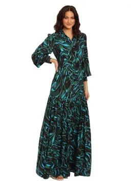 Rebecca Vallance La Bamba Maxi Dress Print Size 14 for rent on The Volte - image 1