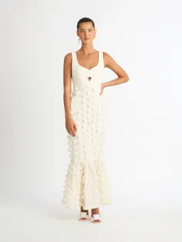 Sheike Imani Dress Cream Size 16 for rent on The Volte - image 1
