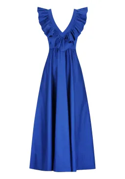 Morrison Zeta Maxi Dress Cobalt Blue Size 4/AU 14 for rent on The Volte - image 4