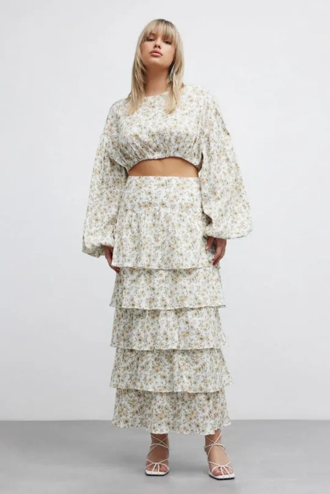 Significant Other Arwyn Top and Arwyn Skirt Set Daisy Size 12   for rent on The Volte - main image