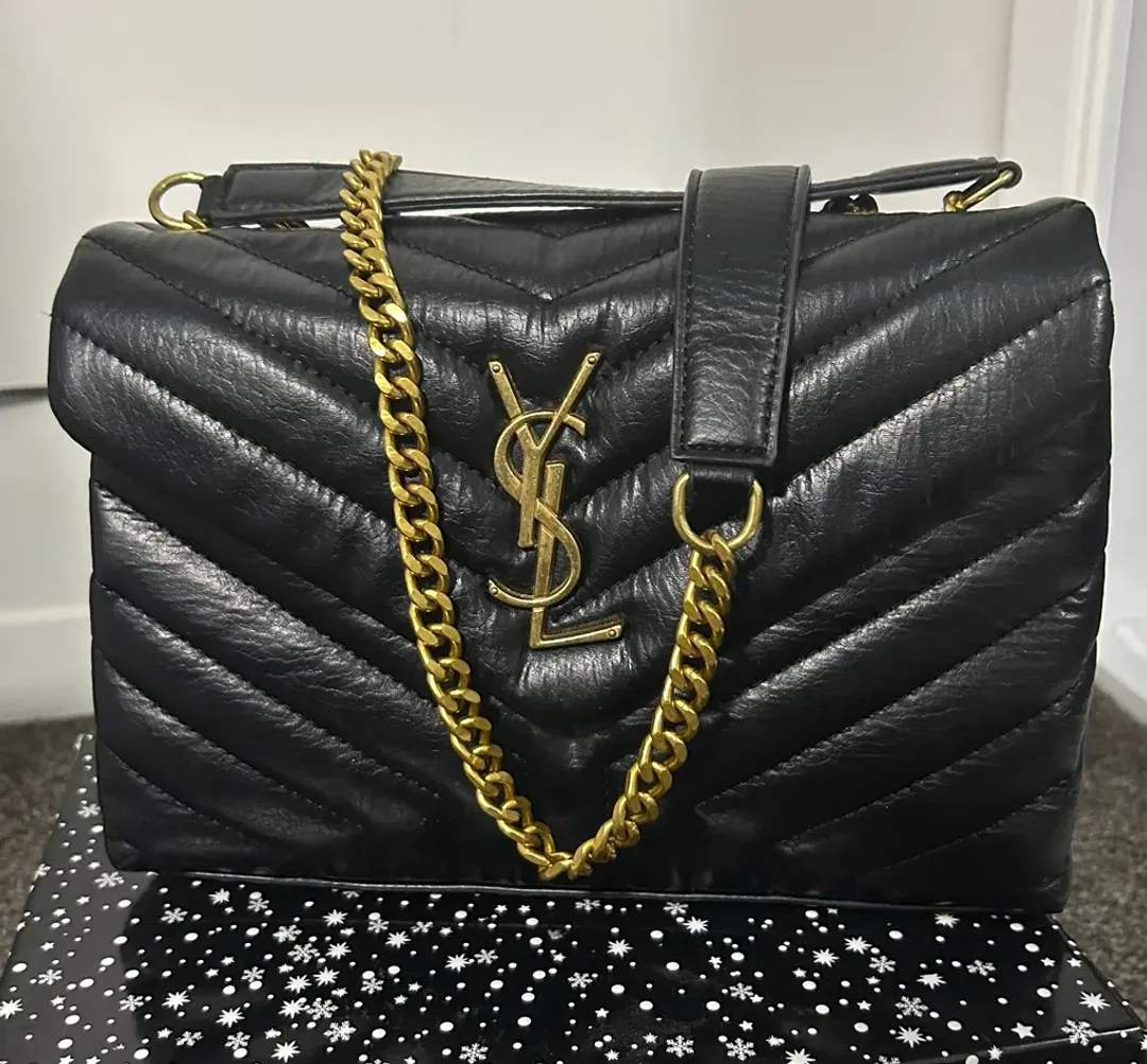 YSL LouLou Bag Black/Gold for rent on The Volte - main image