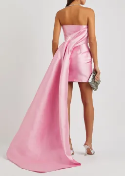 Solance London Meyer Mini Dress Pink Size 6 for rent on The Volte - image 2