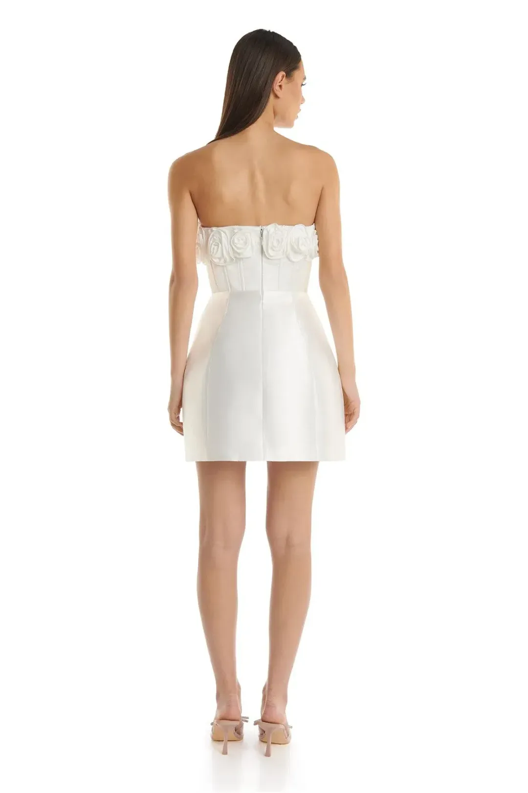 Eliya the Label Tehanni Dress White Size AU 12 for rent on The Volte - main image