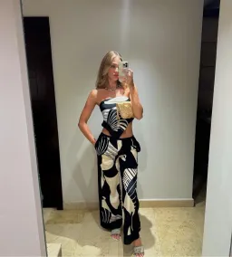 Sir the Label Realisme Pant & Realisme Scarf Set Paper Size 0/AU 6 for rent on The Volte - image 2