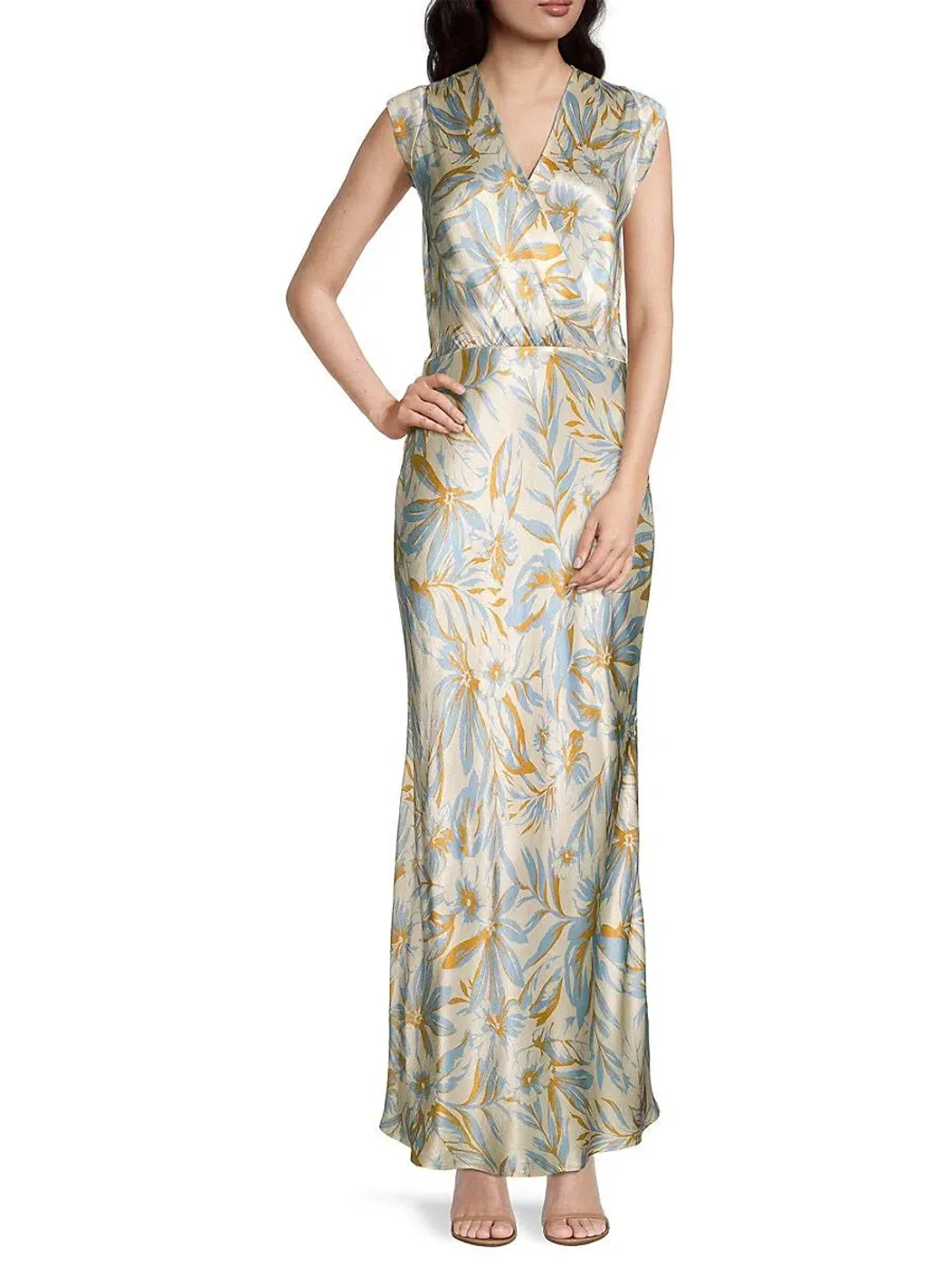 Bec & Bridge Stella Maxi Dress Print Size 10 for rent on The Volte - main image