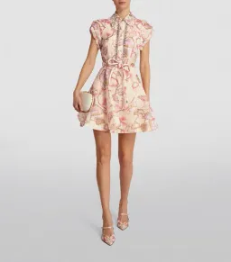 Zimmermann Matchmaker Flip Mini in Coral Hibiscus Size 0 / AU 8  for rent on The Volte - image 3