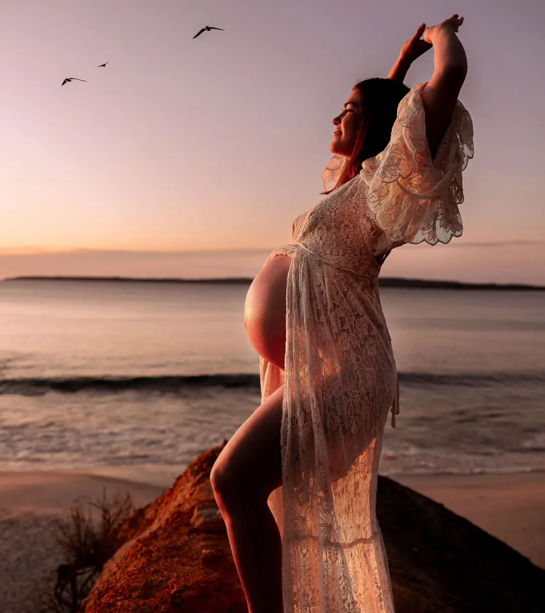 We Are Reclamation Much Love Gown Cream One Size for rent on The Volte - main image