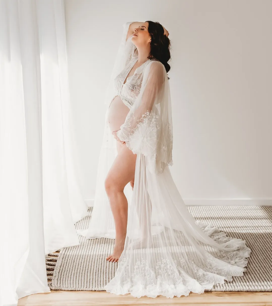 We Are Reclamation Bloom Where You Are Gown White One Size for rent on The Volte - main image