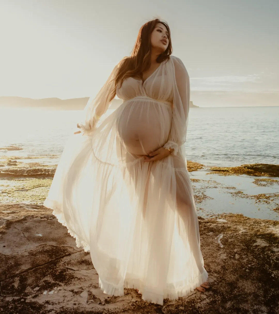 We Are Reclamation Wish For It Gown Cream One Size for rent on The Volte - main image