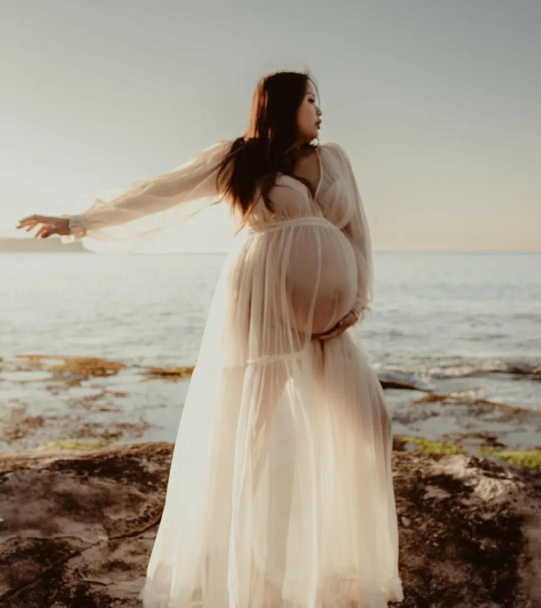 We Are Reclamation Wish For It Gown Cream One Size for rent on The Volte - main image