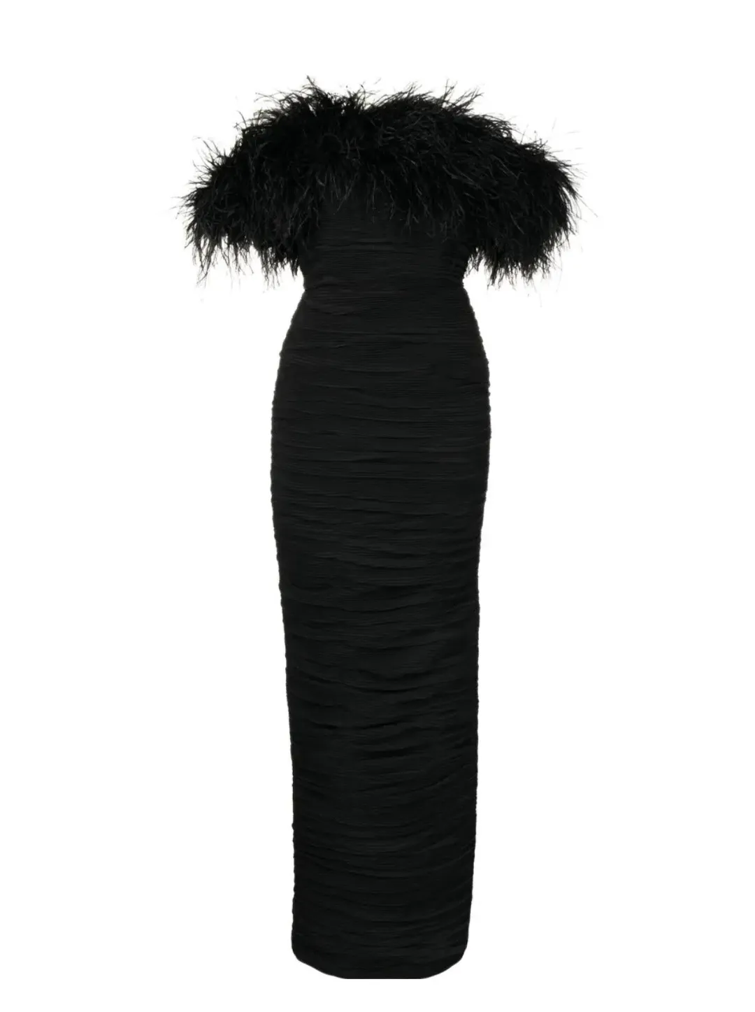 Rachel Gilbert Zion Gown Black Size 5/AU 16 for rent on The Volte - main image