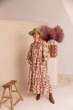 La Boheme Aurelia Gown Floral One Size for rent on The Volte - image 2