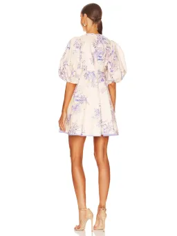 Zimmermann Linen Day Mini in Pearl Palm Size 3 / AU 14 for rent on The Volte - image 3