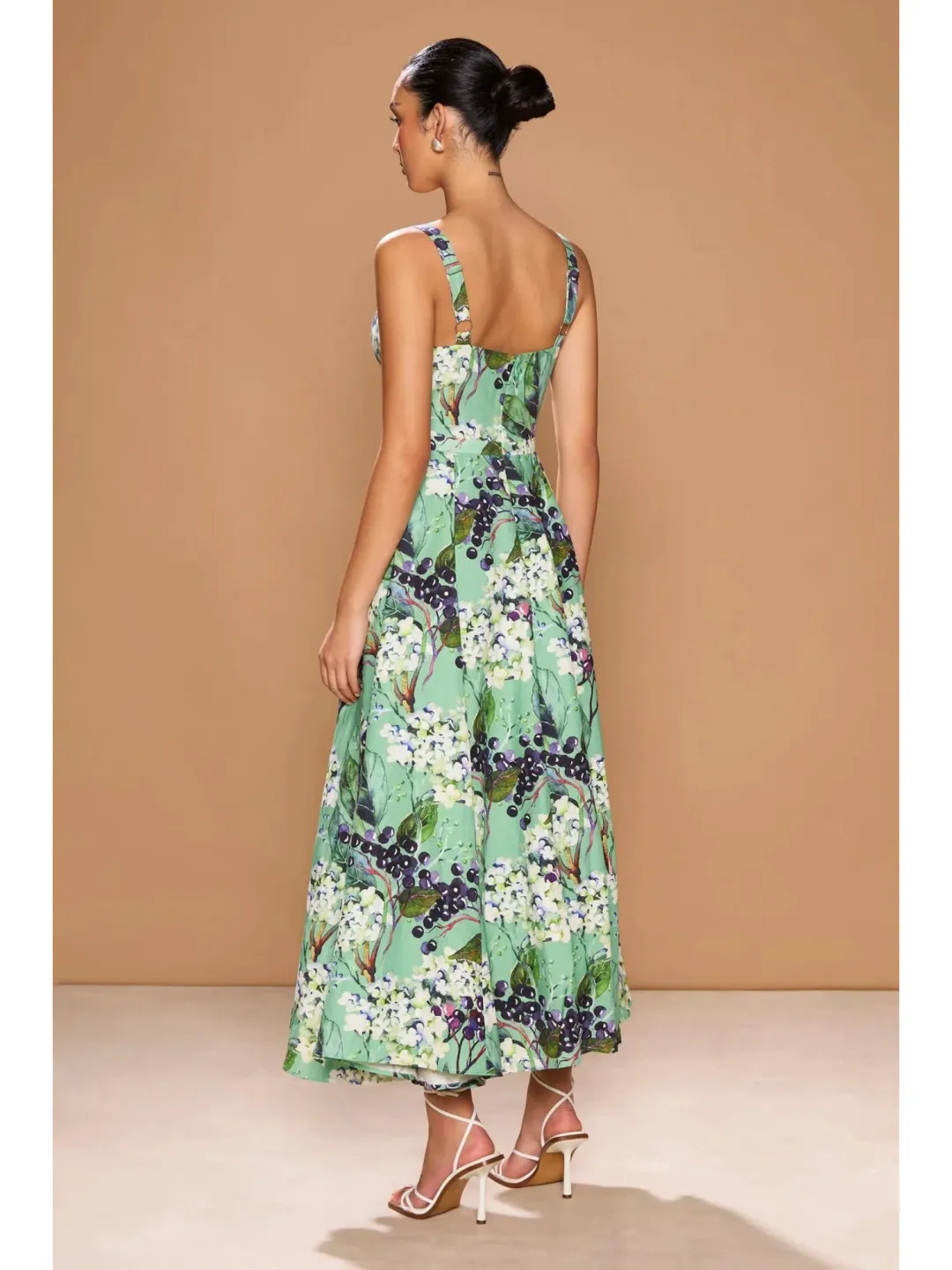 Sonya Verona Dress In Fiori Di Sambuco Size AU 12 for rent on The Volte - main image